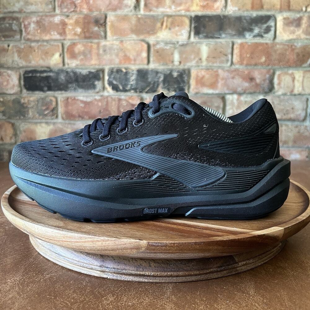 Brooks Ghost Max 3 Women 8.5 Max Cushion Black Running Sneaker Shoes - Picture 14 of 16